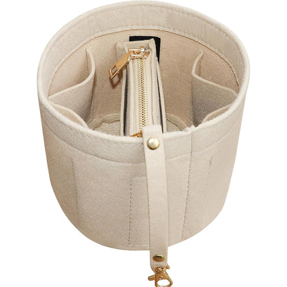 Soyizom Purse Organizer for Cannes Bag, Felt Bag Organizer Insert, Black