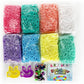 Rainbow Loom® Treasure Box Pastel Edition, 8,000 Rubber Bands in 8 Different Pastel Colors, and a BONUS of 2 Happy Looms, Great Activities for Boys and Girls 7+