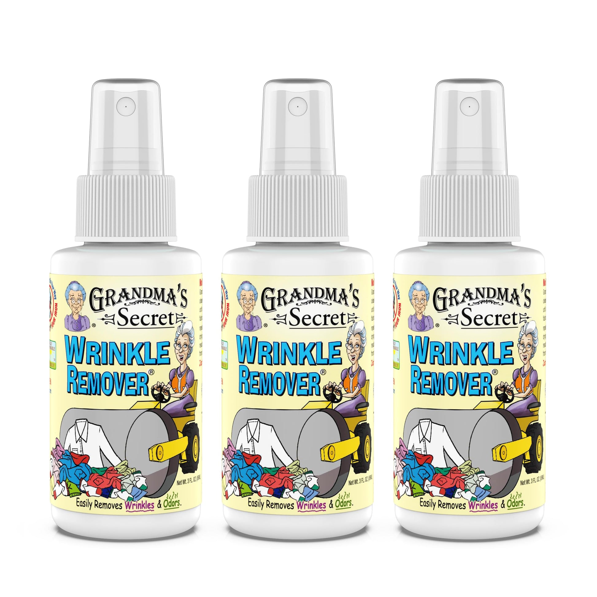 Buy now Grandma's Secret Spot Remover for Clothes - Chlorine, Bleach and Toxin-Free - Fabric Stain Remover Removes Oil, Paint, Blood and Pet Stains – 2 Ounce, Pack of 2 at indiglob india