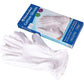 Cotton Gloves - for Beauty, Dry Hands, Eczema, Dermatitis and Psoriasis (Large, 3 Pairs)