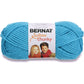 Bernat Softee Chunky Yarn, 3.5 Oz, Gauge 6 Super Bulky, Grey Heather