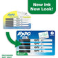 Expo Low-Odor Dry Erase Markers, Ultra-Fine Tip, Black, 4 Count