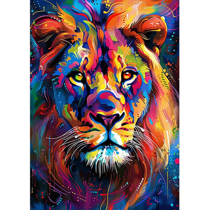 NAIMOER Tiger Diamond Art Kits for Adults,5D Diamond Art Tiger Kits DIY Full Drill Animals Diamond Art Kits for Home Wall Decoration Gifts (30X40cm)