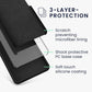 kwmobile Case Compatible with Samsung Galaxy S22 Plus Case - TPU Silicone Phone Cover with Soft Finish - Black Matte