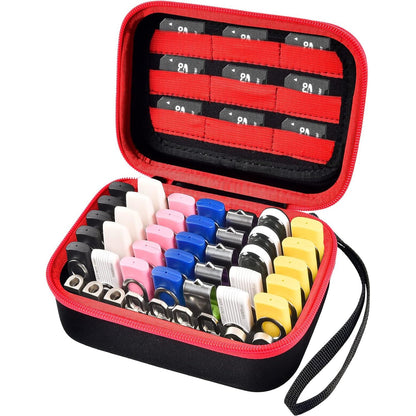 USB Flash Drive Case, Thumb Drive, Memory Card SD SDXC SDHC Card Holder Organizer, Electronic Accessories Storage Bag for SanDisk/SamData/Samsung/TOPESEL/PNY/Memory Stick/YubiKey (Box Only)