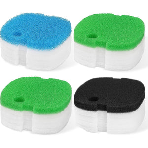 AQUANEAT Replacement Canister Filter Pads Compatible with SUNSUN HW-302 Aquarium Filter Media Sponge Floss