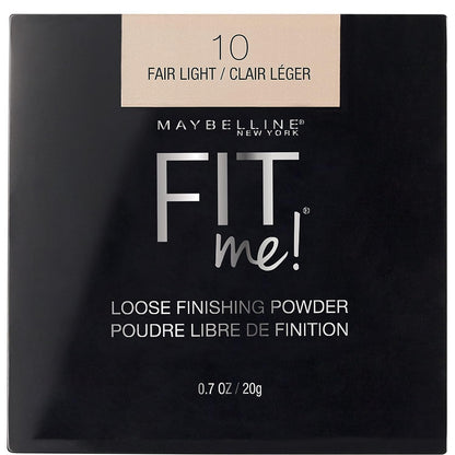 Maybelline Fit Me Loose Setting Powder, Face Powder Makeup & Finishing Powder, Fair, 1 Count