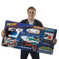 Buy now Nerf Modulus Tri-Strike Blaster, Mega Barrel, Rocket Launcher, Clip, 1 Rocket, Kids Outdoor Games (Amazon Exclusive) at indiglob india