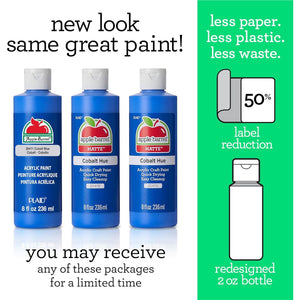 Apple Barrel Acrylic Paint in Assorted Colors (8 Ounce), 20403 White