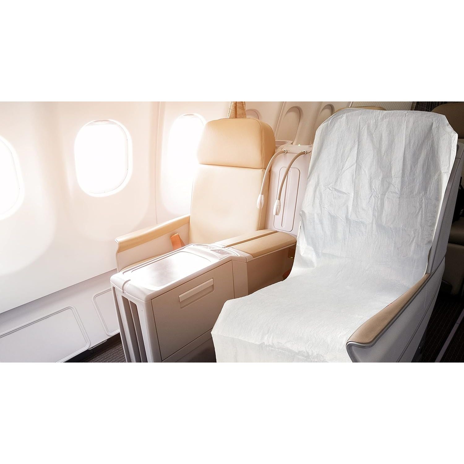 Buy now Disposable Airplane and Public Seat Covers (12 pack) - Individually Wrapped Travel Ready Protector Covers seats in Planes, Restaurants, Public Transportation, and More! - Fits Snugly Over ANY Seat at indiglob india