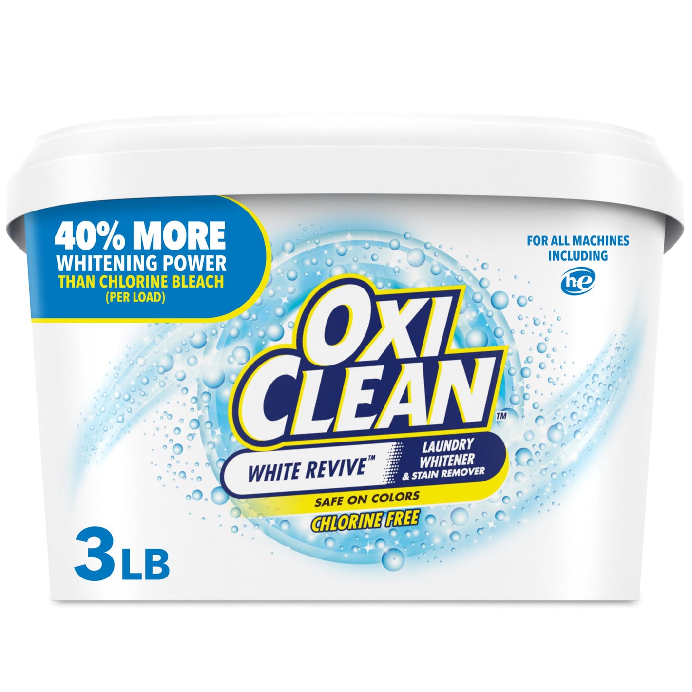 Buy now OxiClean White Revive Laundry Whitener and Stain Remover Powder, Alternative to Bleach for Laundry, 3 lb at indiglob india