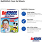 BEKOOOL Soft Gel Sheets for Kids for Cooling Relief from Fever discomfort | 4 Count