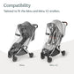 Buy now UPPAbaby Minu and Minu V2 Rain Shield/Waterproof and Windproof Coverage/Ventilated Design/Quick Attachment/Easy Access to Child at indiglob india