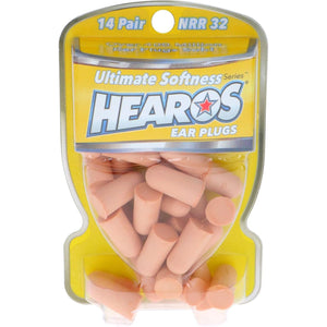 Hearos Ultimate Softness Series Ear Plugs, 14 Pair