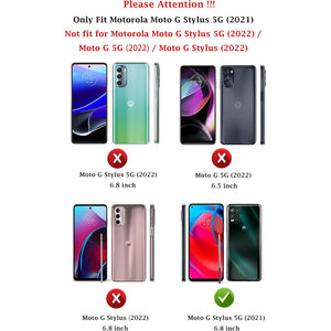 for Moto G Stylus 5G case,Motorola G Stylus 5G 2021 case,with HD Screen Protector, Soft TPU Slim Fashion Non-Slip Protective Phone Case Cover for Motorola Moto G Stylus 5G (2021), Black