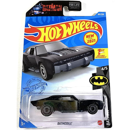 Hot Wheels 2021, Batmobile Black, Batman 4/5, 181/250, HW First Appearance, New for 2021!