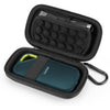 Yinke Hard Case for SanDisk Extreme Pro/SanDisk Extreme Portable External SSD 500GB 1TB 2TB, Travel Case Protective Cover Storage Bag - Black