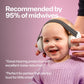 Alpine Muffy Baby Ear Protection for Babies and Toddlers up to 36 Months - CE & ANSI Certified - Noise Reduction Earmuffs - Comfortable Baby Headphones Against Hearing Damage & Improves Sleep - Pink