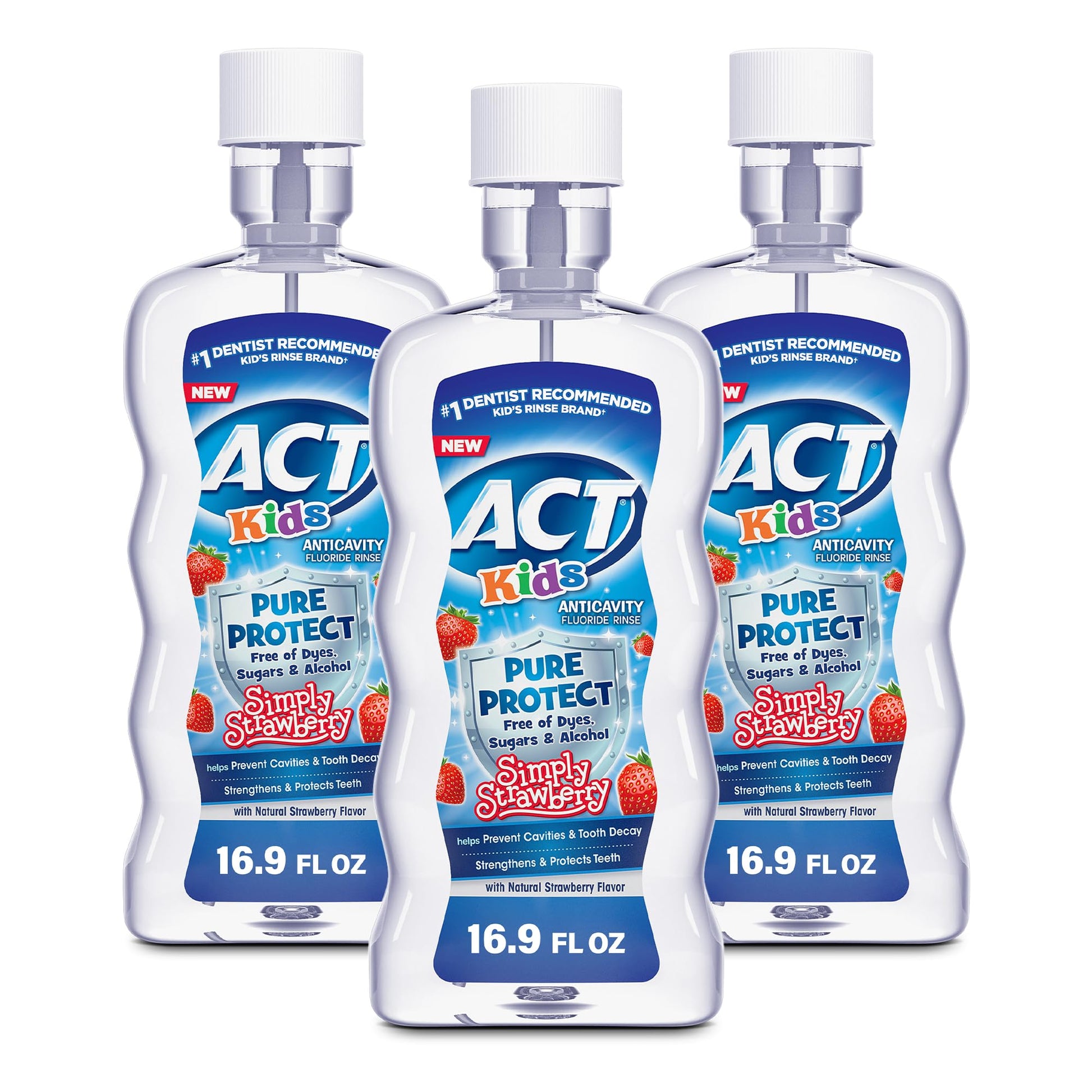 Buy now ACT Kids Anticavity Fluoride Rinse Groovy Grape 16.9 fl. oz. Accurate Dosing Cup, Alcohol Free Strawberry at indiglob india