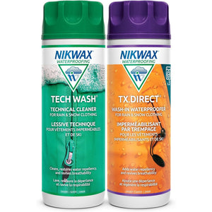Nikwax Hardshell Cleaning & Waterproofing Duo-Pack
