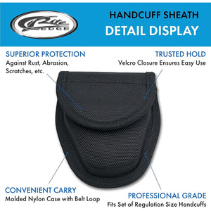 Handcuff Sheath-Holster-Holder, Heavy Duty Nylon