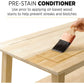 1/2 pt Minwax 13407 Clear Pre-Stain Wood Conditioner, 1/2 Pint