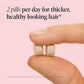 Buy now Viviscal Hair Growth Supplements for Women, Thicker Fuller Hair Support for Thinning Hair and Hair Loss, with Biotin and Marine Collagen, Drug-Free, 180 Tablets, 90-Day Supply at indiglob india