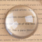LONGWIN Crystal Dome Magnifier/Paperweight Reading Magnifying Glass-2.4 Inch