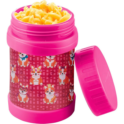 Bentology Stainless Steel Insulated Lunch 13 oz Thermos for Kids – Large Leak-Proof Storage Jar Container for Hot & Cold Food, Soups, Liquids - BPA Free - Fits Most Lunch Boxes and Bags - Unicorn