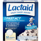 Lactaid Fast Act Lactose Intolerance Relief Chewables with Natural Lactase Enzyme (9000 FCC) to Prevent Gas, Bloating & Diarrhea Due to Lactose Sensitivity, On-The-Go, Vanilla Twist Flavor, 60 x 1 ct