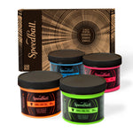 Buy now Speedball Fabric Screen Printing Ink Set, 4oz Fluorescent Colors: Hot Pink, Lime Green, Orange & Blue at indiglob india