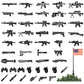 Buy now 83 Pcs Toy Soldiers Figures US Army Battle Toy Set - Weapons Pack Military Weapon Battle Building Blocks Compatible with Major Brand, 3 Years Old and up U.S Weapons (U.S-Vietnam War) at indiglob india
