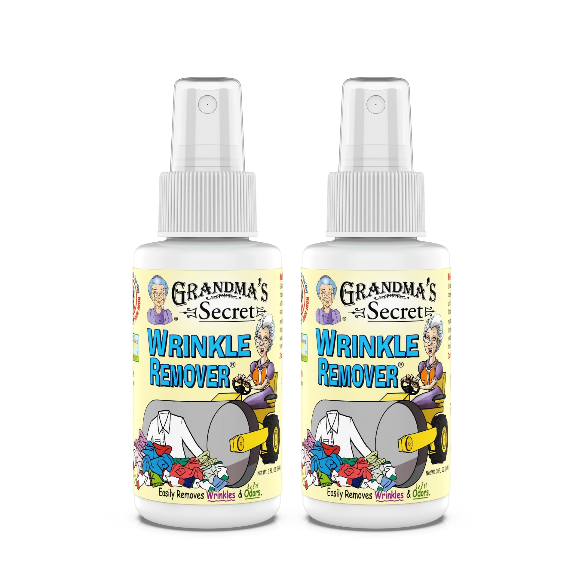 Buy now Grandma's Secret Spot Remover for Clothes - Chlorine, Bleach and Toxin-Free - Fabric Stain Remover Removes Oil, Paint, Blood and Pet Stains – 2 Ounce, Pack of 2 at indiglob india