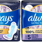 Buy now Always Maxi Overnight Pads with Wings for Women, Size 5, Extra Heavy Overnight Absorbency, Unscented, 36 Count 5 (Pack of 2) 184 at indiglob india