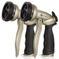 Buy now AUTOMAN-Garden-Hose-Nozzle, ABS Water Spray Nozzle with 7 Adjustable Watering Patterns, Slip Resistant for Watering Plants, Lawn& Garden, Washing Cars, Cleaning, Showering Pets & Outdoor Fun. at indiglob india