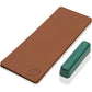 BeaverCraft Stropping Leather Strop for Knife Sharpening Strop LS2P1 - Knife Stropping Kit 3 x 8 IN - Knives Sharpener with Honing Strop Polishing Compound Set - Double Sided