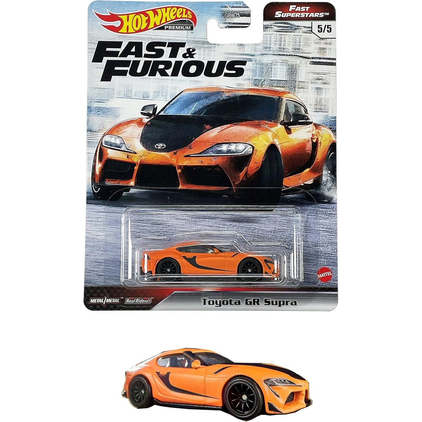 Hot Wheels Fast & Furious Collection of 1:64 Scale Vehicles from The Fast Film Franchise, Modern & Classic Cars, Great Gift for Collectors & Fans of The Movies