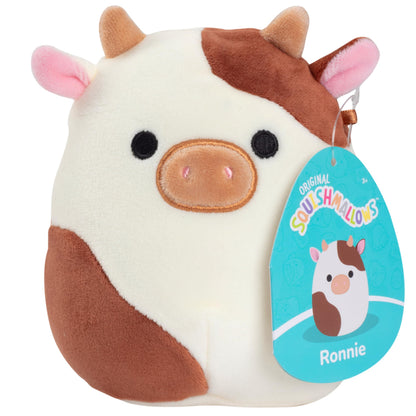 Buy now Squishmallows Original 5-Inch Ronnie The Brown Cow - Official Jazwares Little Plush - Collectible Soft & Squishy Mini Stuffed Animal Toy - Stocking Stuffer Gift for Kids, Girls & Boys at indiglob india