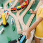 Buy now Melissa & Doug Wooden Railway Set, 130 Pieces at indiglob india