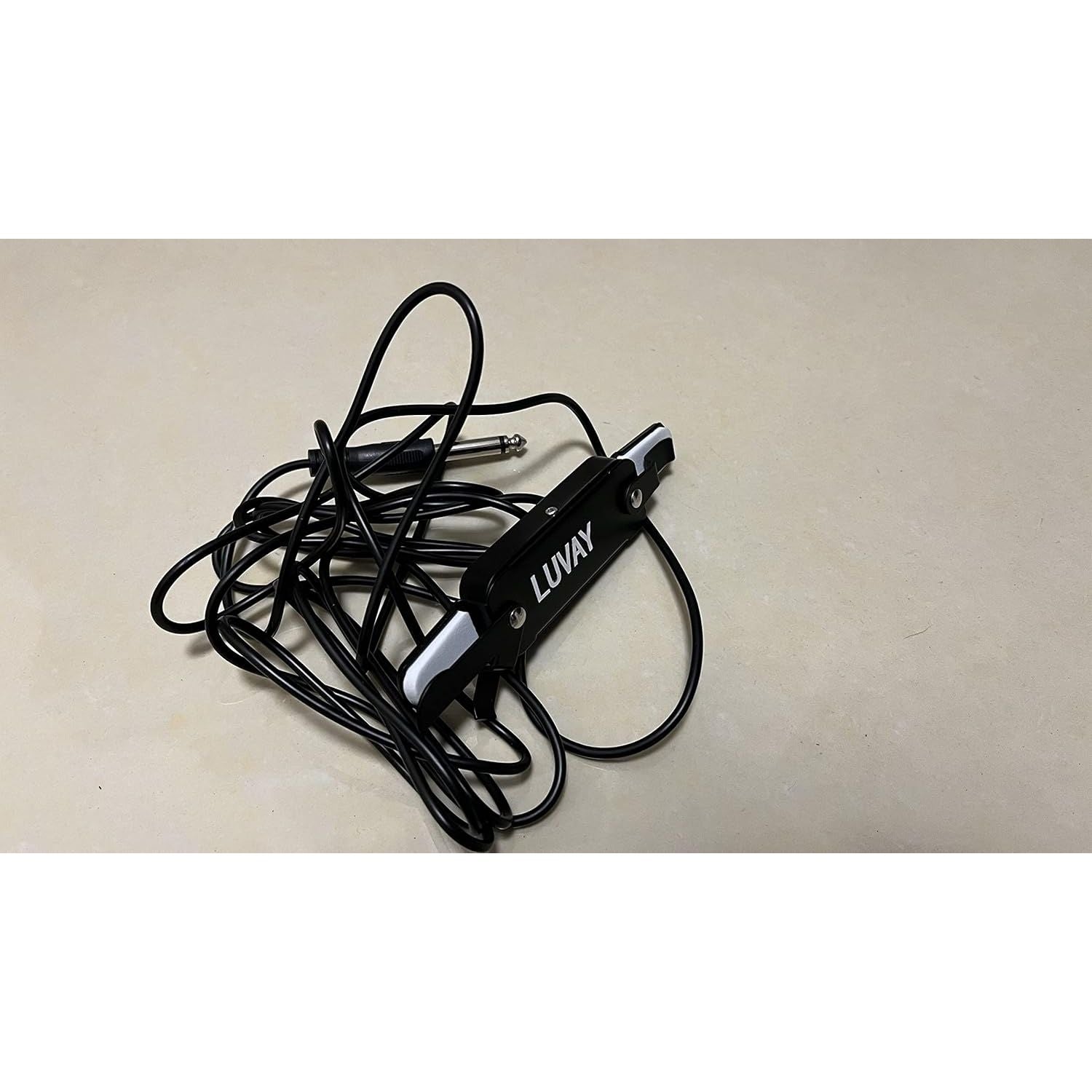Buy now Guitar Pickup Acoustic Electric Transducer for Acoustic Guitar, Cable Length 10' (Gold) at indiglob india