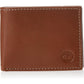 Timberland Men's Blix Slimfold Leather Wallet, Brown, One Size