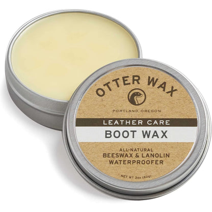 Buy now Otter Wax Boot Wax | 2oz | All-Natural Leather Waterproofer | Made in USA at indiglob india