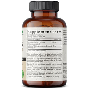 Buy now Futurebiotics Ashwagandha Extra Strength Stress & Mood Support with BioPerine - Non GMO Formula, 120 Vegetarian Capsules at indiglob india