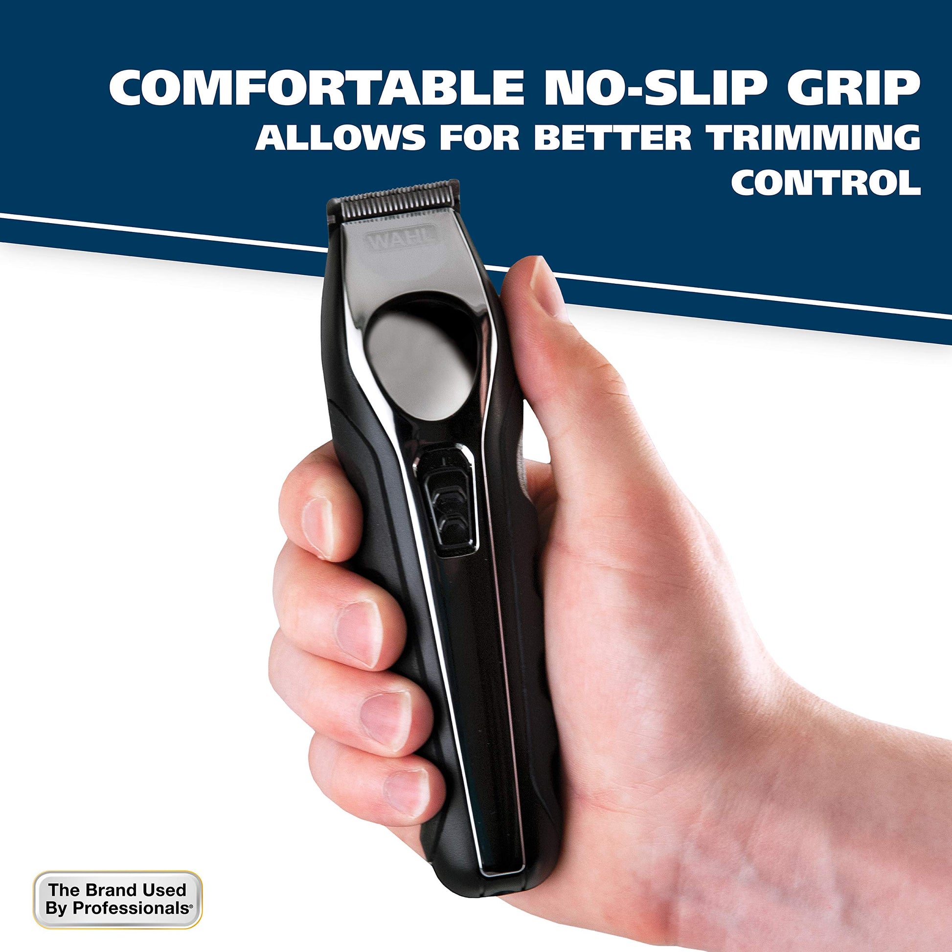 Buy now Wahl USA Lithium Ion Total Beard Trimmer for Men with 11 Guide Combs for Easy Trimming, Detailing, & Grooming – Model 9888 at indiglob india