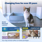 Buy now PetSafe ScoopFree Disposable Crystal Cat Litter Tray - Easy Cleaning Box - Refill Tray for Electric Litter Box - Fragrance Free - 4.3 lb Bags - 6 Pack at indiglob india