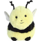 Aurora® Round Rolly Pet™ Chickadee Chick™ Stuffed Animal - Adorable Companions - On-The-Go Fun - Yellow 5 Inches