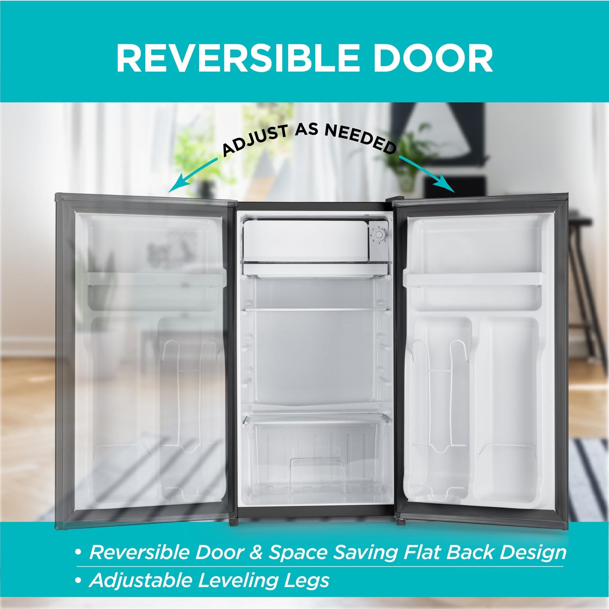 Buy now BLACK+DECKER 3.2 Cu. Ft. Compact Refrigerator, ENERGY STAR Certified Small Refrigerator, Single Door Mini Fridge with Chiller Compartment, Personal Fridge for Home or Dorm Room, BCRK32B, Black at indiglob india