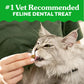 Buy now Greenies Feline Veterinarian-Recommended Adult Natural Dental Cat Treats, Catnip Flavor, 21 oz. Tub at indiglob india