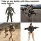 Buy now Mr.River US Army Men and SWAT Team Toy Soldiers Action Figures with Military Weapons Accessories for Kids Boys Girls,12Pcs at indiglob india