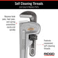 Buy now RIDGID 31095 Model 814 Aluminum Straight 14" Plumbing Pipe Wrench, Silver, Made in the USA at indiglob india
